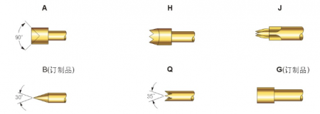 探针国产PH-1A  杯头一体针 头部直径1.20 针总长是20.5m