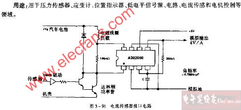 ad22050电流传感器接口电路图