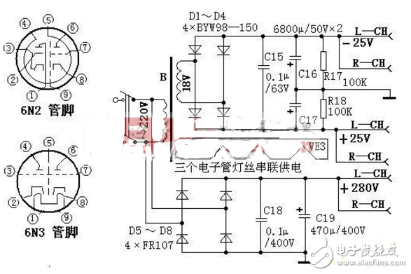 電子管音調電路圖大全（六款電子管音調電路原理圖詳解）