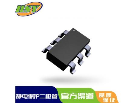 SRV05-4ATCT 胜敏特低电容ESD管SOT23-6L