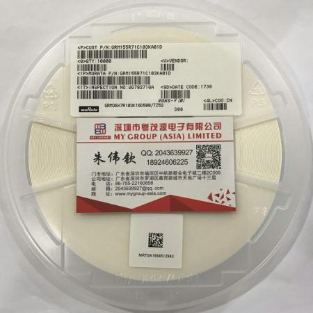 GRM155R71E103KA01D 村田贴片电容0402 25V