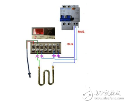 温控器接线图及原理图