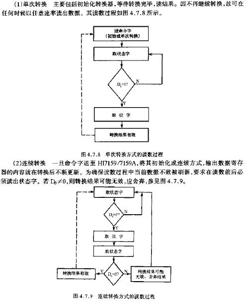 连续转换方式的读数过程
