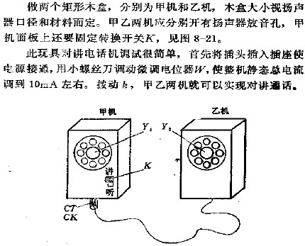 玩具对讲电话机外形图