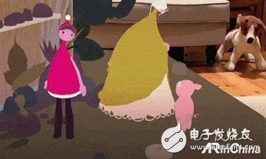 Tuna Bora以童话故事中的小红帽为原型 构建了交互式AR体验