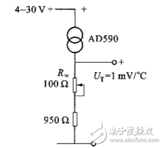 集成温度传感器AD590_LM35及其测量电路