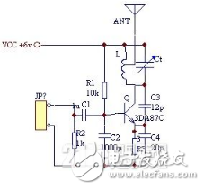 1000米无线发射电路图大全（单管振荡C8050/高频三极管/T630调频发射电路详解）
