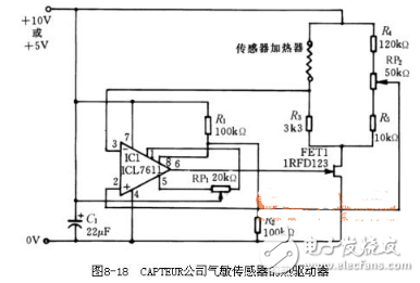 气敏传感器电路图大全（六款气敏传感器电路设计原理图详解）