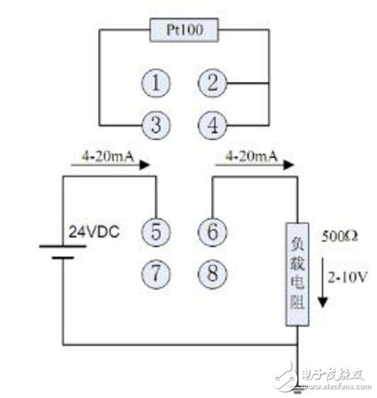 温度变送器怎么接线_温度变送器接线图_温度变送器接线注意事项