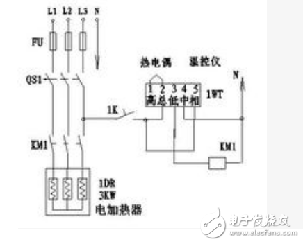 温控器接线图及原理图