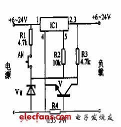 低压电器过流电子保护开关电路