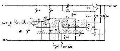 可变延时型继电器电路