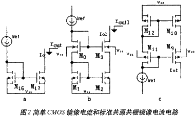 本设计使用该结构产生30个正弦镜像电流镜系列