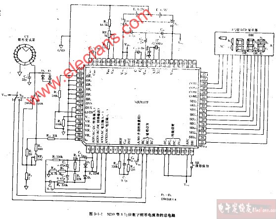 ut201钳形表原理图图片