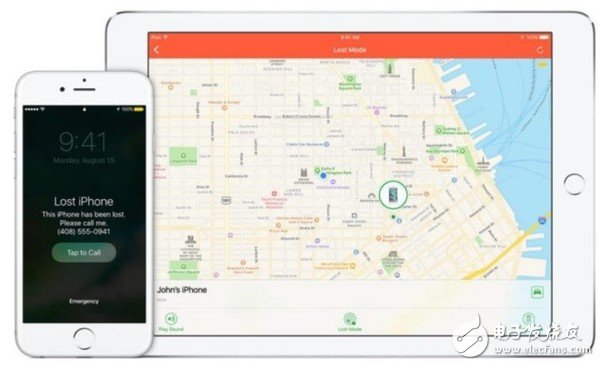 苹果Find My iPhone应用追踪程序可用来帮助你找到你的iPhone