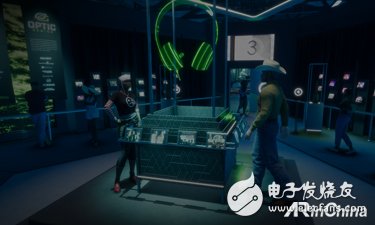 在Sansar上推出了Greenwall VR，利用VR正式进军电子竞技领域