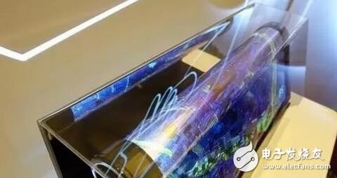 三星展示一款喷墨印刷出来的OLED