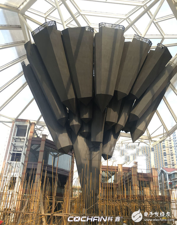 3DLED显示屏引爆朋友圈_水晶造型LED屏现身西安!