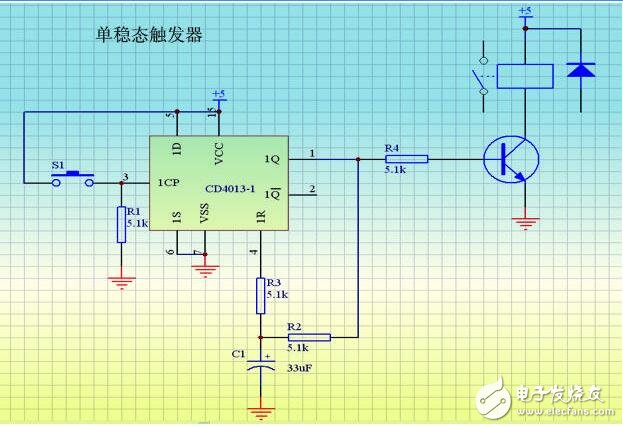 CD4013的双D触发器介绍