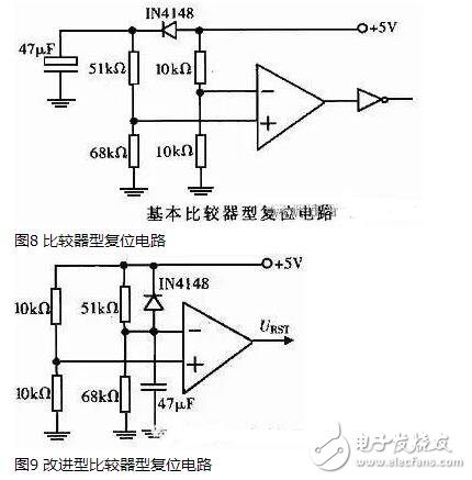 单片机上电复位电路图大全