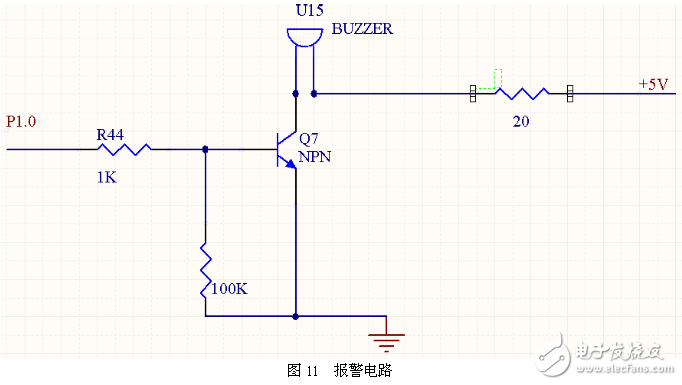 安全智能家居监控系统各模块电路组合