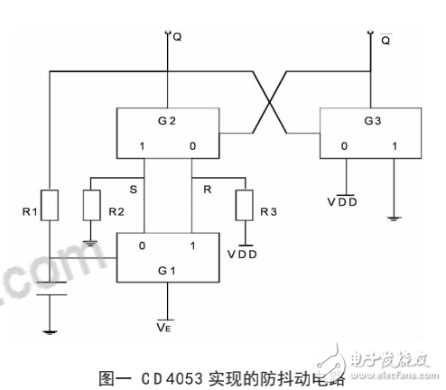 cd4053典型应用电路图