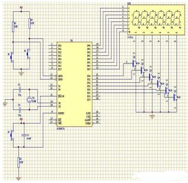 数字时钟设计电路图汇总七款数字时钟电路图数字时钟电路图