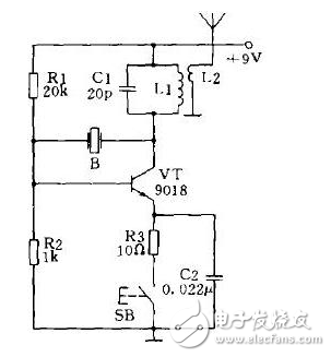 最简单无线发射电路图大全（超声波发射/射频收发电路/调频发射器）