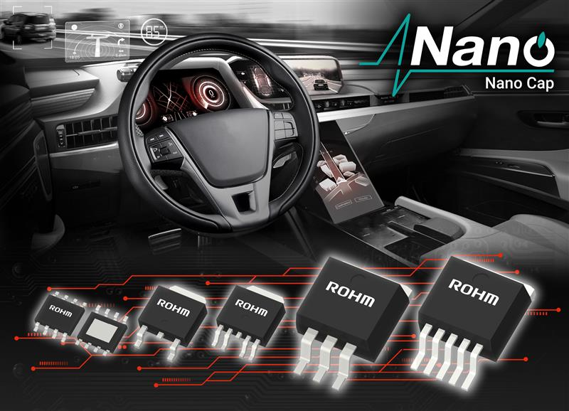 ROHM推出输出电流500mA的LDO稳压器，提升大电流应用的设计灵活性